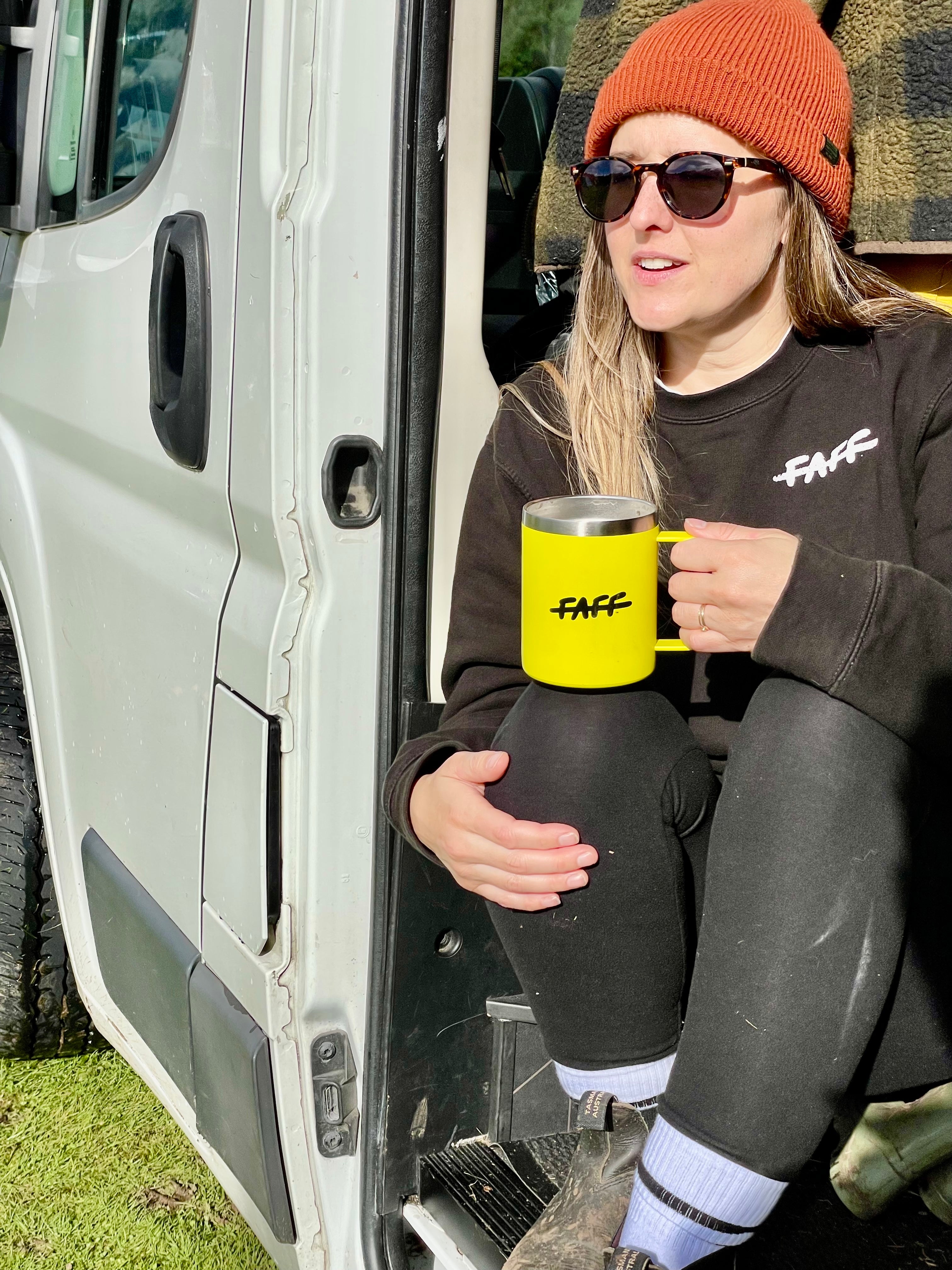 FAFF Bag-Brewer Mug - Insulated Stainless Steel and Built for Bags